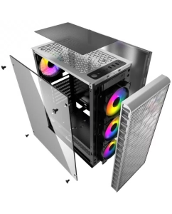 Купить Корпус компьютерный Powercase MISTRAL Z4С (CMIZ4CW-L4) White  в E-mobi