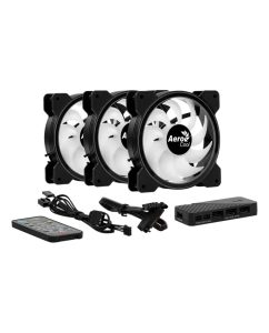 Купить Корпусной вентилятор Aerocool Mirage 12 ARGB Pro  в E-mobi