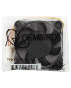Купить Корпусной вентилятор Gembird D40SM-12A  в E-mobi