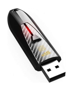 Купить Флешка Silicon Power Blaze B25 32ГБ Black (SP032GBUF3B25V1K)  в E-mobi