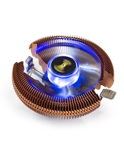 Купить Кулер для процессора ExeGate Wizard EE91-Cu.BLUE (EX286153RUS) в E-mobi