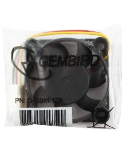 Купить Корпусной вентилятор Gembird D40BM-12A (D40BM-12A)  в E-mobi