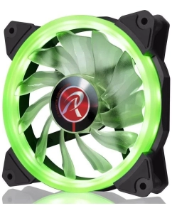 Купить Корпусной вентилятор RAIJINTEK IRIS 12 GREEN (0R400042) в E-mobi