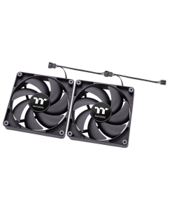 Купить Корпусной вентилятор Thermaltake CT120 PC Cooling Fan 2 Pack (CL-F147-PL12BL-A) в E-mobi