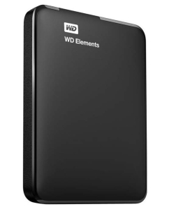 Купить Внешний жесткий диск WD Elements Portable 1ТБ (WDBUZG0010BBK-WESN) в E-mobi