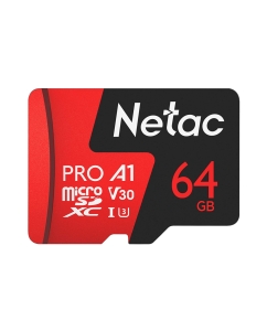 Купить Карта памяти Netac P500 Extreme Pro microSD 64GB (NT02P500PRO-064G-S) в E-mobi