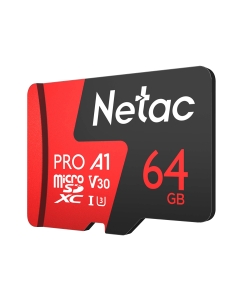 Купить Карта памяти Netac P500 Extreme Pro microSD 64GB (NT02P500PRO-064G-S)  в E-mobi