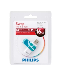 Купить Флэш-накопитель Philips Vivid2.0 16Gb, FM16FD05B/97  в E-mobi