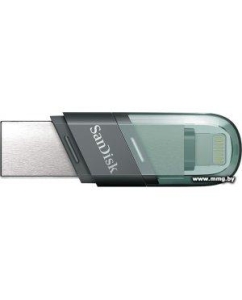 Купить 256GB USB-флэш накопитель SanDisk iXpand Flip, USB3.1, Lightning, OTG в E-mobi