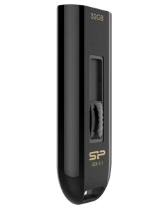 Купить Флешка Silicon Power Blaze B21 32ГБ Black (SP032GBUF3B21V1K)  в E-mobi