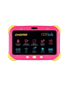 Купить Планшет DIGMA CITI Kids 7" 2019 2/32GB Pink (CS7216MG) Wi-Fi+Cellular  в E-mobi