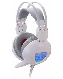Купить Гарнитура игровая A4TECH Bloody G310, для компьютера, мониторные, белый в E-mobi