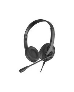 Купить A4Tech Наушники с микрофоном A4Tech Fstyler FH100i черный 1.8м накладные оголовье (FH100I) в E-mobi
