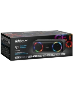 Купить Портативная колонка Defender Black (65301)  в E-mobi