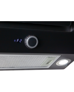 Купить Вытяжка настенная MBS CRASSULA 160 GLASS BLACK черная  в E-mobi