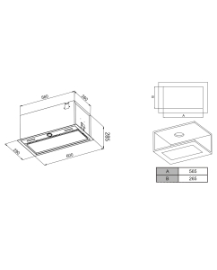 Купить Вытяжка встраиваемая Haier HVX-BI664GB серебристый; черный  в E-mobi