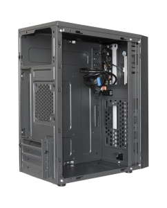 Купить Корпус компьютерный ExeGate mEVO-9301 (EX283754RUS) Black  в E-mobi