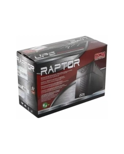 Купить Источник бесперебойного питания Powercom Raptor RPT-600A EURO 360Вт 600ВА черный  в E-mobi