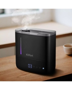 Купить Воздухоувлажнитель Kitfort КТ-2884 черный  в E-mobi