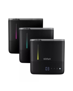 Купить Воздухоувлажнитель Kitfort КТ-2884 черный  в E-mobi