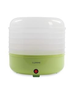 Купить Сушилка для овощей и фруктов LUMME LFD-105PP зеленый  в E-mobi