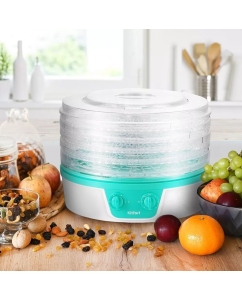 Купить Сушилка для овощей и фруктов Kitfort КТ-1935-3 White, Green  в E-mobi