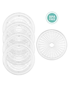 Купить Сушилка для овощей и фруктов Kitfort КТ-1935-3 White, Green  в E-mobi