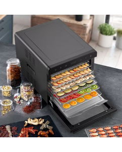 Купить Сушилка для овощей и фруктов Kitfort КТ-1949 черная  в E-mobi