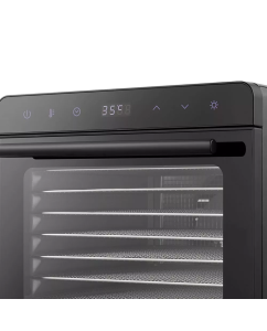 Купить Сушилка для овощей и фруктов Kitfort КТ-1949 черная  в E-mobi