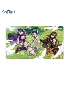 Купить Коврик для мыши Genshin impact Genshin Impact 2nd Anniversary Congratulatory Art в E-mobi