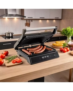 Купить Гриль Kitfort КТ-3682 серый, черный  в E-mobi