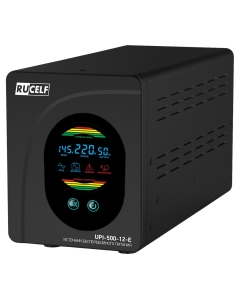 Купить Источник бесперебойного питания RUCELF UPI-500-12-E 500 ВА/300 Вт (без АКБ) в E-mobi