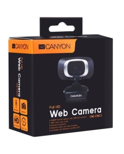Купить Web-камера CANYON CNE-CWC3N Black  в E-mobi