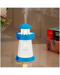 Купить Воздухоувлажнитель KITFORT КТ-2864 белый, голубой  в E-mobi