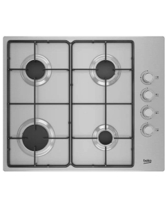 Купить Встраиваемая варочная панель газовая Beko HIGG 641C3 SX серебристый в E-mobi