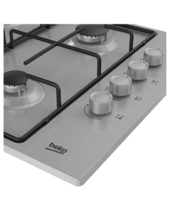 Купить Встраиваемая варочная панель газовая Beko HIGG 641C3 SX серебристый  в E-mobi