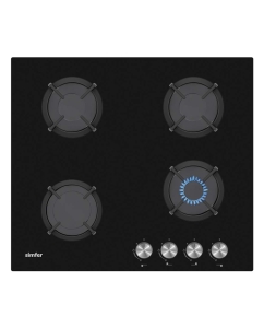 Купить Встраиваемая варочная панель газовая Simfer H60N40B416 черный в E-mobi