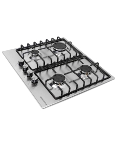 Купить Встраиваемая варочная панель газовая MAUNFELD EGHS.64.3ES/G серебристый  в E-mobi