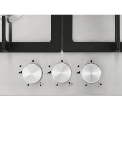 Купить Встраиваемая варочная панель газовая Krona TORDO 45 IX серебристый  в E-mobi