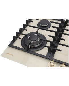 Купить Встраиваемая варочная панель газовая Hiberg VM 60440 Y бежевый  в E-mobi