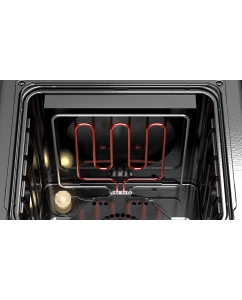 Купить Электрическая плита Darina PLS ECI 241 616 1S серебристый, черный  в E-mobi