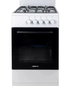 Купить Газовая плита VESTA Bergamo VGG 5021.1 белый в E-mobi