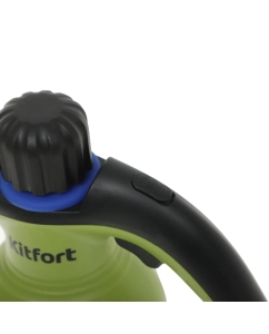 Купить Пароочиститель Kitfort КТ-950 черный, зеленый  в E-mobi