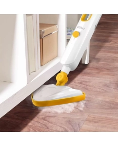 Купить Паровая швабра Kitfort КТ-1048-1 белый, желтый  в E-mobi