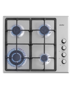 Купить Встраиваемая варочная панель газовая Simfer H60Q41M416 серебристый в E-mobi