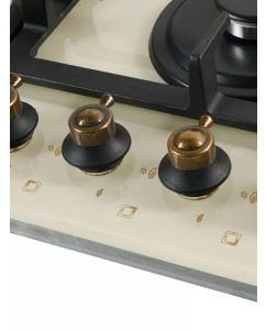 Купить Встраиваемая варочная панель газовая making oasis everywhere P-BSR бежевый  в E-mobi