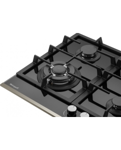 Купить Встраиваемая варочная панель газовая Weissgauff HGG 645 BGXB черный  в E-mobi
