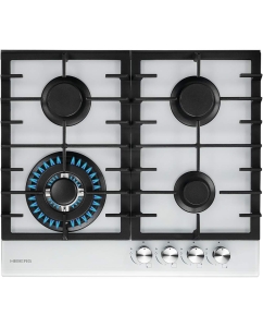 Купить Встраиваемая варочная панель газовая Hiberg VM 60440 W белый в E-mobi