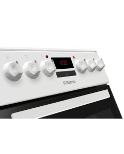 Купить Электрическая плита с духовкой HANSA FCCW58240, 4 конфорки, 62 л, 8 режимов, аксессуары  в E-mobi