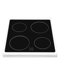 Купить Электрическая плита с духовкой HANSA FCCW58240, 4 конфорки, 62 л, 8 режимов, аксессуары  в E-mobi